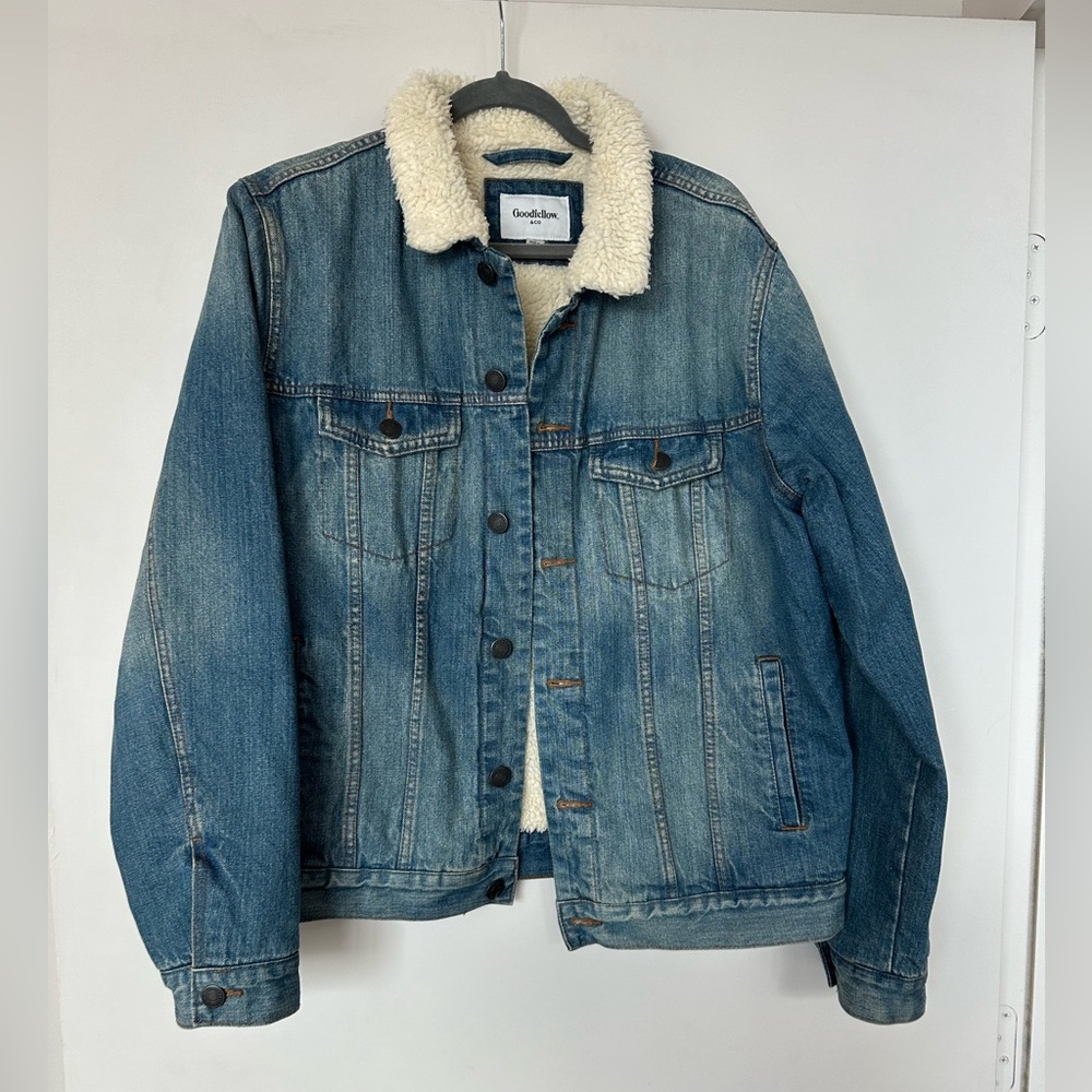 Sherpa Lined Denim Jacket